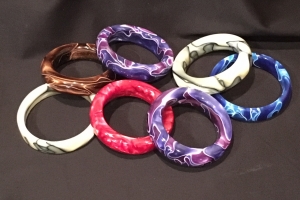 Bangle Bracelets - All Acrylic